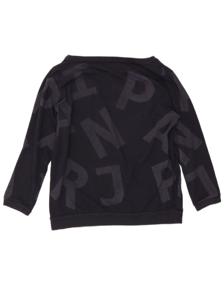 NAPAPIJRI Sweat-shirt graphique pour femme UK 14 Large Bleu marine