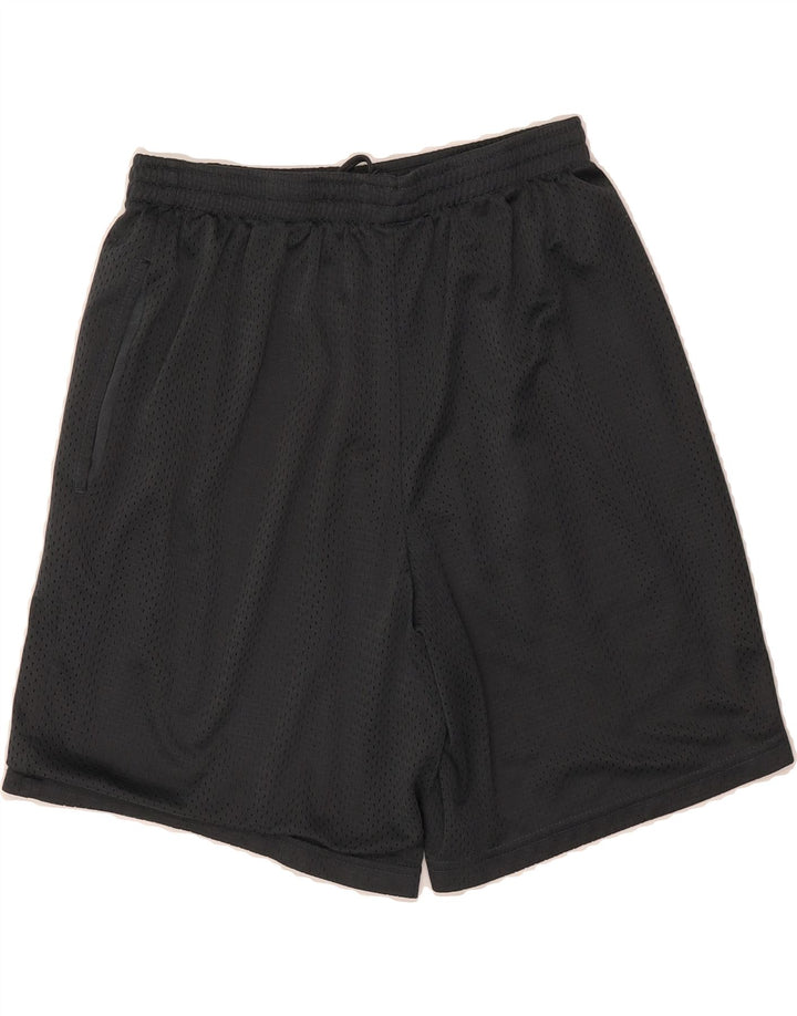 STARTER Mens Sport Shorts UK 32/34 Medium Black Polyester Vintage Starter and Second-Hand Starter from Messina Hembry 