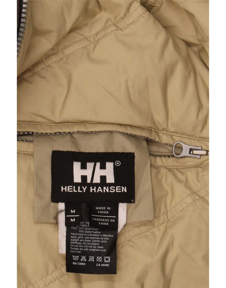 Helly Hansen Veste rembourrée réversible pour homme UK 38 Nylon marron moyen