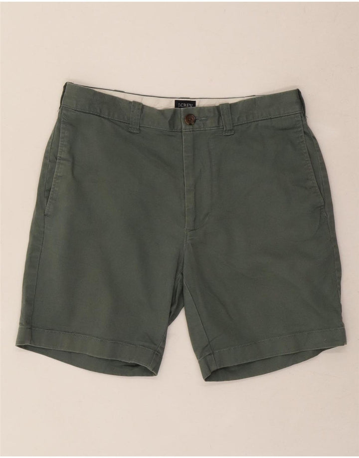 J. Crew Short Chino Homme W28 Petit Vert Coton
