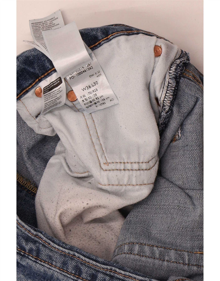 Levi's Jean Droit 514 Homme Bleu W36 L30 Coton