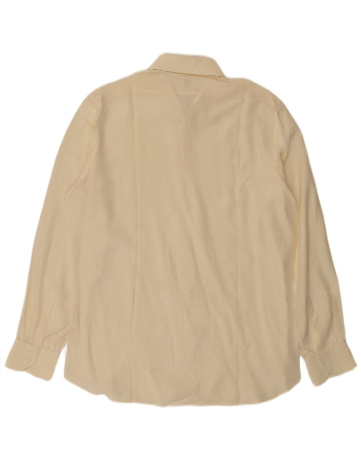 vintage Chemise Homme Taille 41 Grand Blanc Cassé