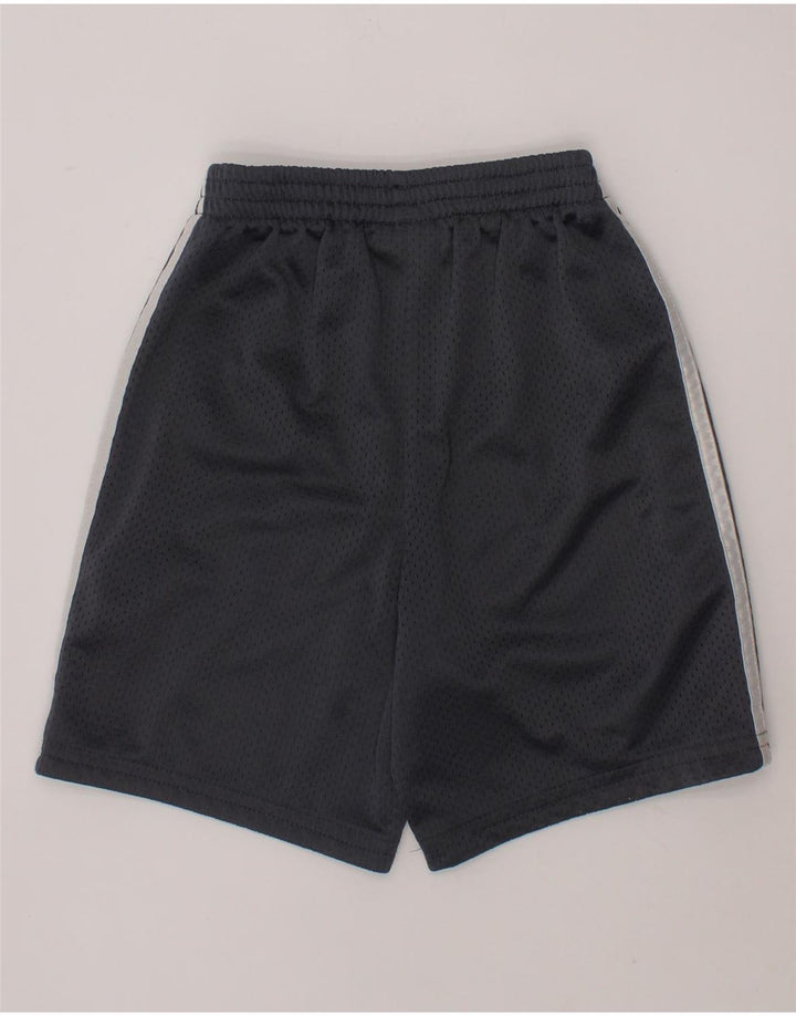 ADIDAS Boys Sport Shorts 4-5 Years Grey Polyester
