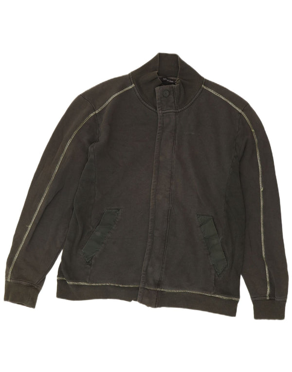 Calvin Klein Jeans Veste de survêtement graphique pour homme 2XL Kaki Coton