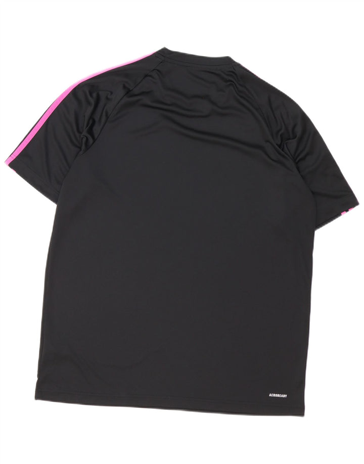 Adidas Hommes Aeroready T-Shirt Haut Grand Noir Polyester