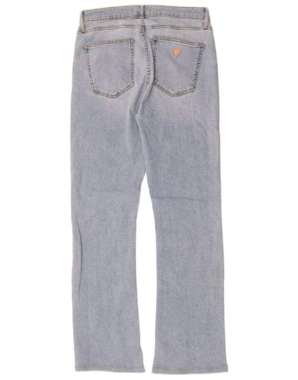 GUESS Jean évasé sexy pour femme W30 L31 Bleu