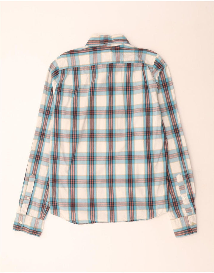 Hollister Chemise Homme XL Bleu Carreaux Coton