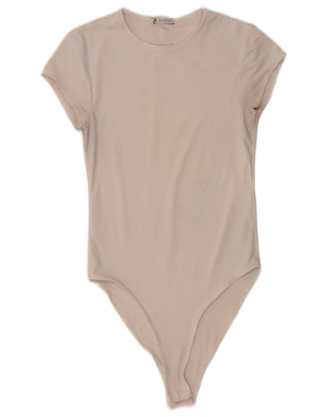 ZARA Femme Body UK 12 Medium Blanc Polyamide