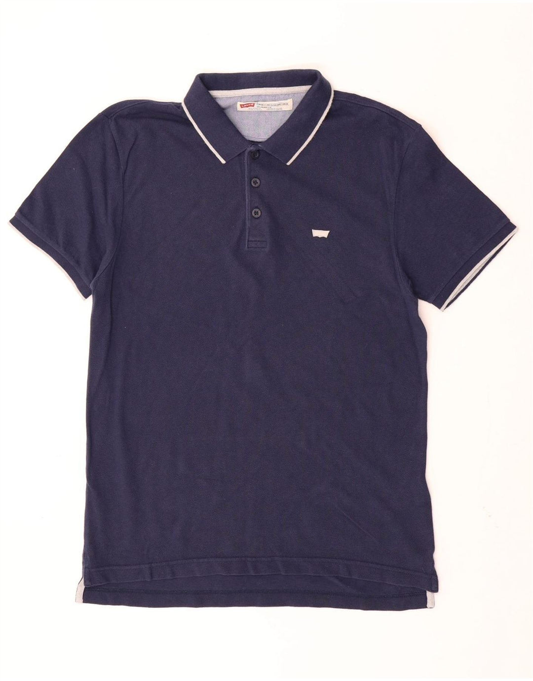 LEVI'S Polo Coupe Standard Coupe Standard Homme Bleu Marine Moyen Coton