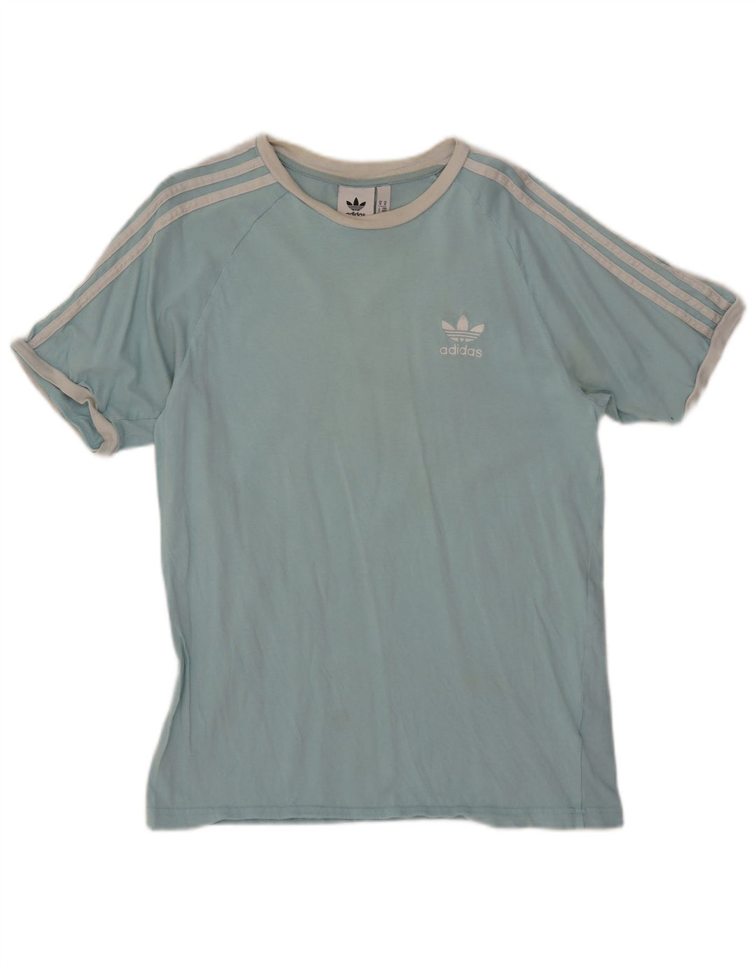 ADIDAS T-Shirt Homme Bleu Moyen Coton
