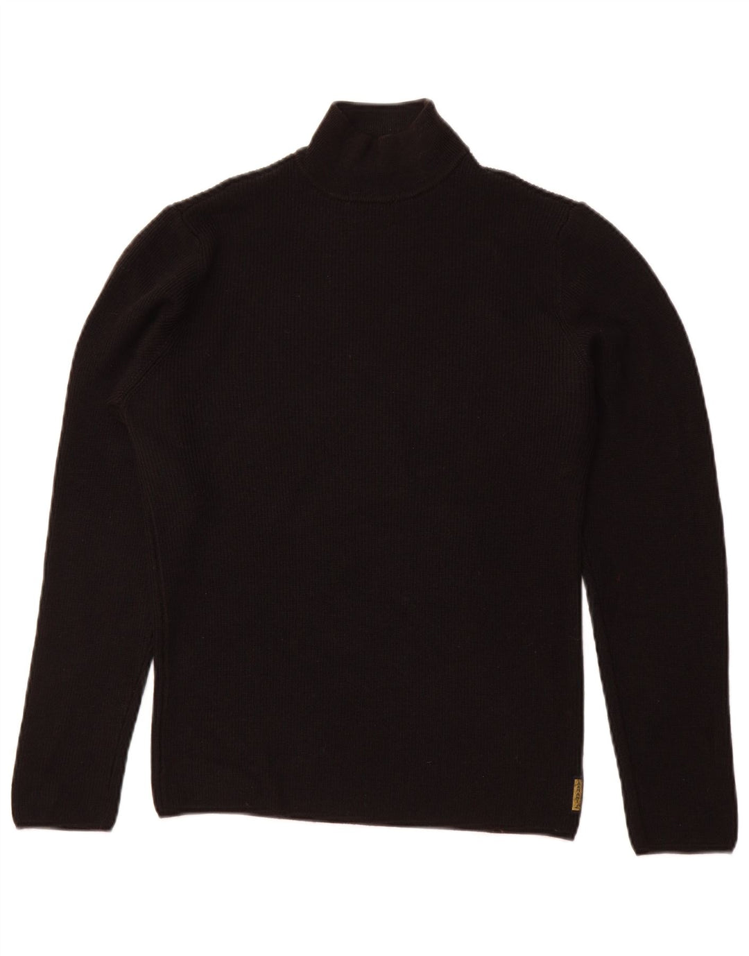 ARMANI JEANS Pull Col Roulé Homme Laine Noir Moyen