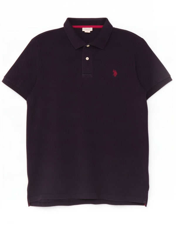 U.S. Polo Assn. Polo Homme Large Bleu Marine Coton