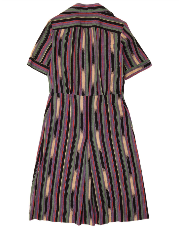 Robe A-Line Femme Vintage IT 44 Rayé Multicolore Moyen