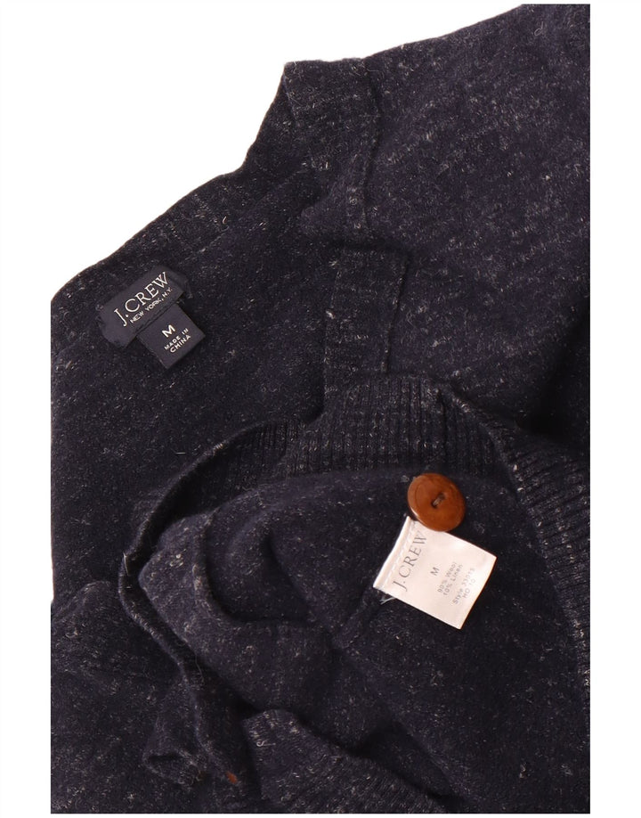 J. Crew Cardigan Slim Fit pour Homme en Laine Mouchetée Bleu Marine Moyen
