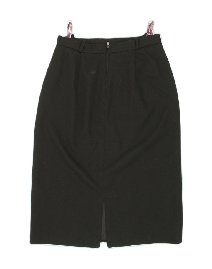 YESSICA Womens Straight Skirt IT 42 Medium W28  Black Polyester | Vintage Yessica | Thrift | Second-Hand Yessica | Used Clothing | Messina Hembry 