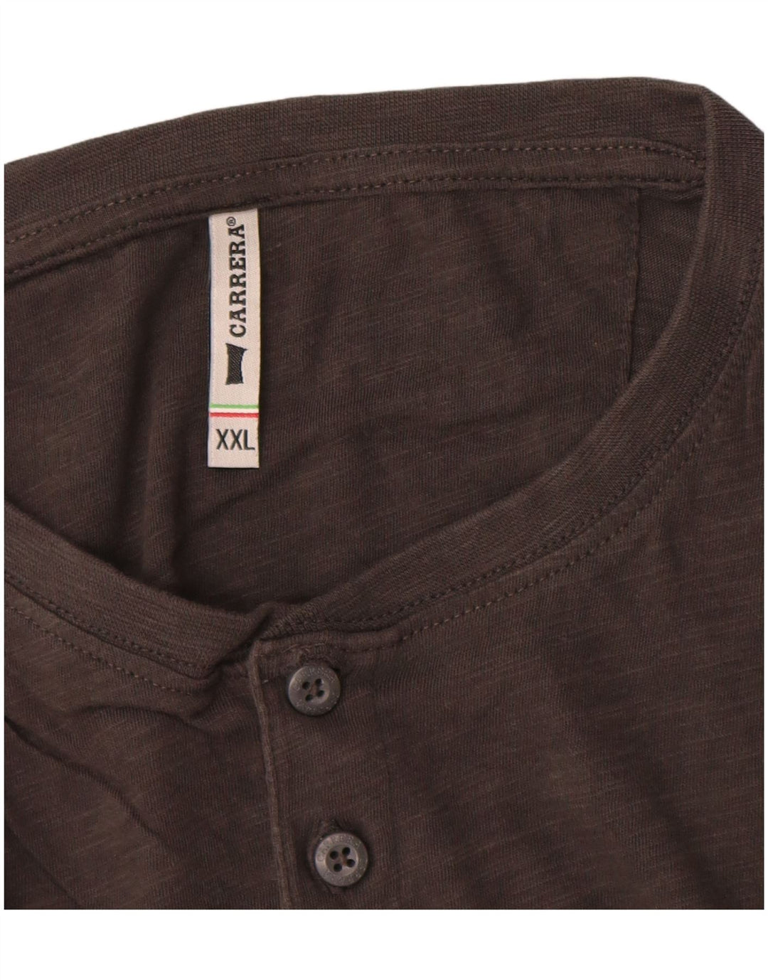Carrera T-Shirt Homme Top 2XL Gris Coton