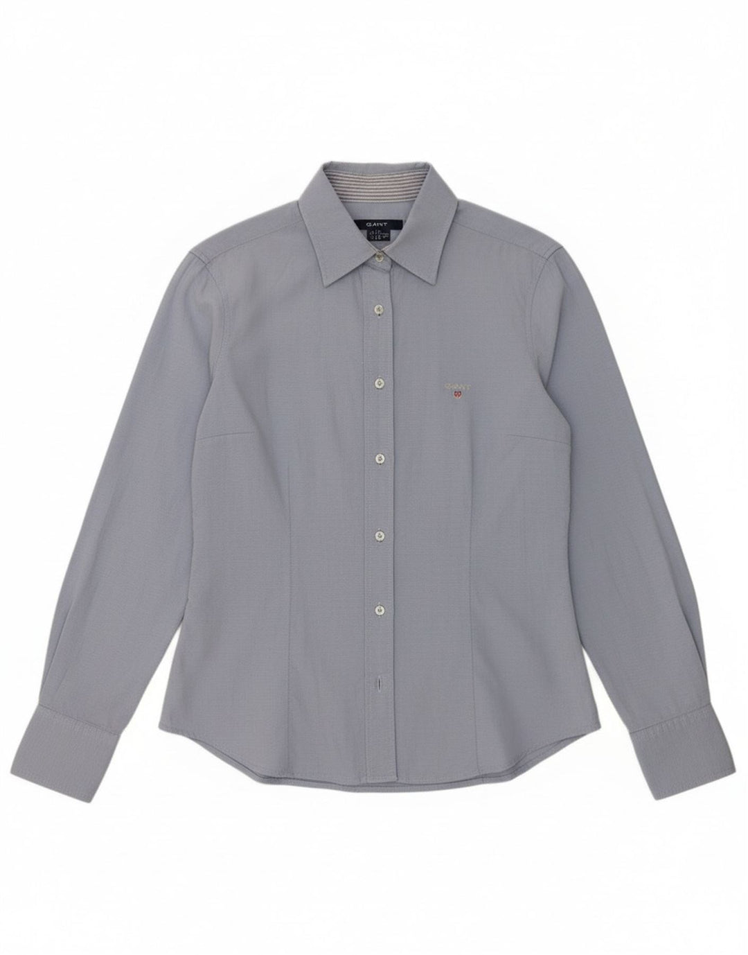 Gant Chemise Femme UK 12 Bleu Moyen Coton