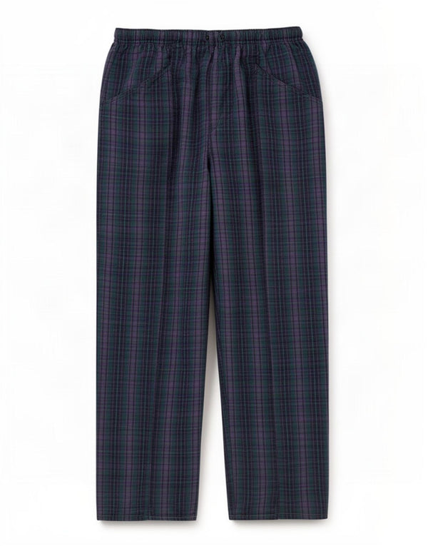 St. Bernard Pantalon court pour femme UK 14 Large W33 L26 Vert à carreaux