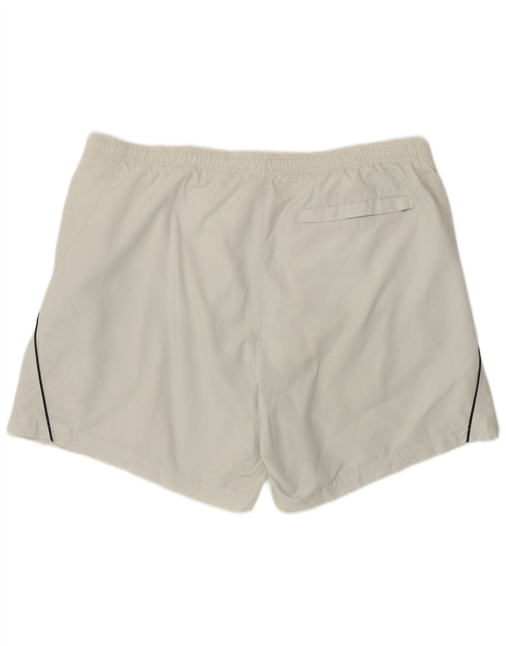 Nike Short de sport pour homme XL Blanc cassé Polyester