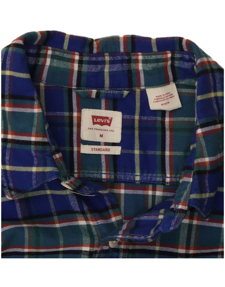 LEVI'S Chemise Standard Fit en Flanelle Homme en Coton à Carreaux Multicolore Moyen