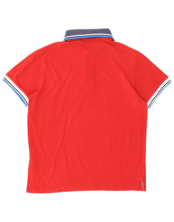 FRED PERRY Polo Homme Petit Rouge Colourblock Coton