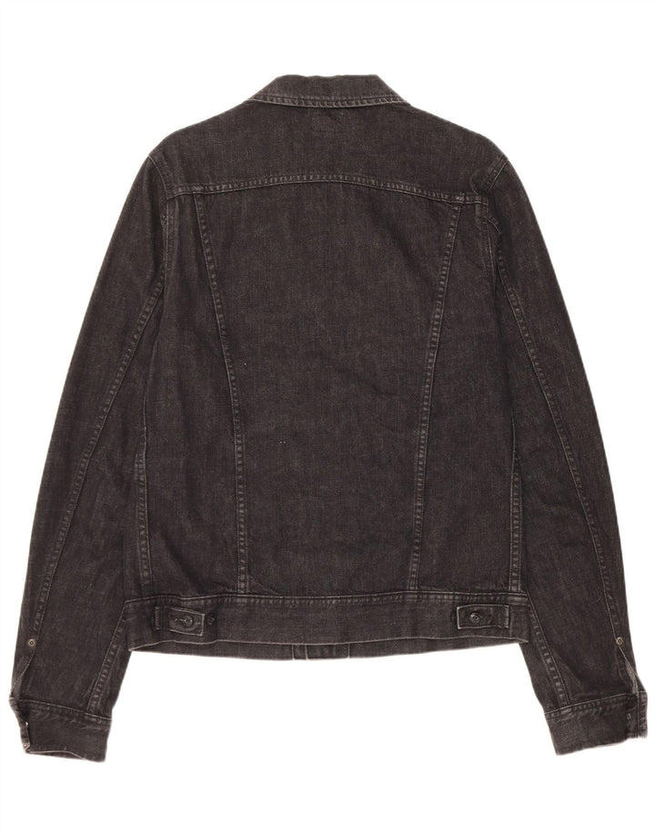 Lee Veste en jean pour homme UK 38 Coton noir moyen