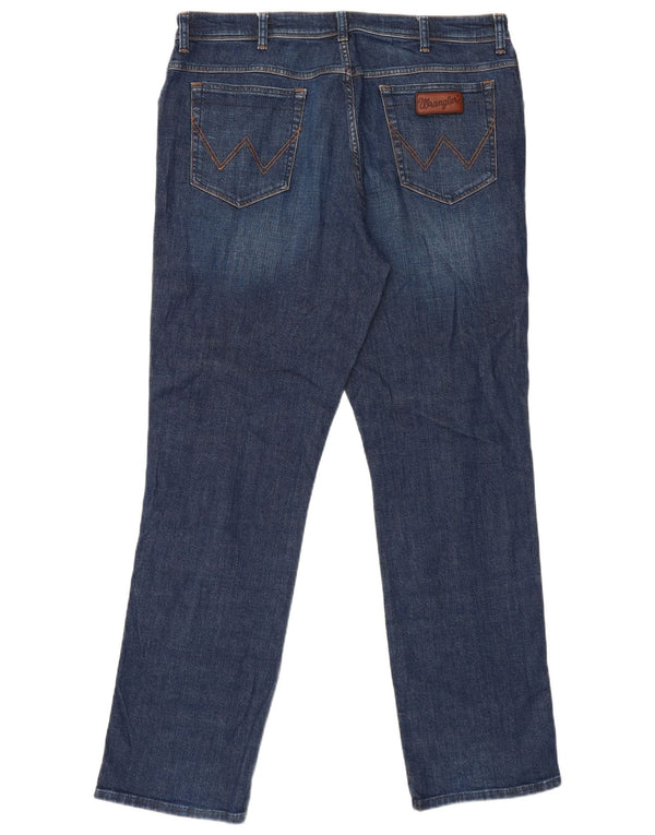 Wrangler Jean Droit Texas Homme W40 L34 Bleu Coton