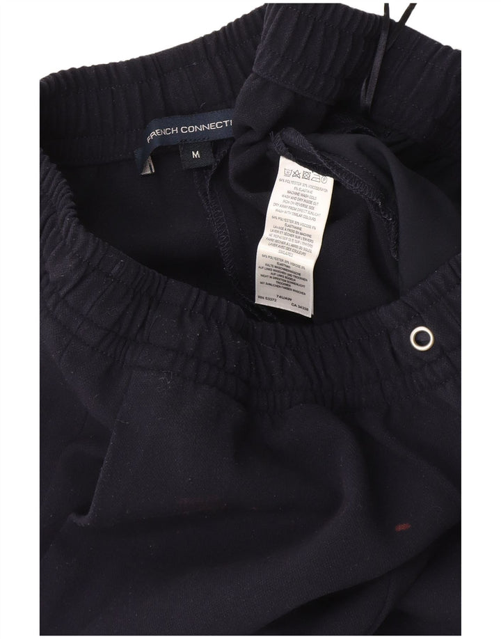 French Connection Pantalon Court Femme Moyen W28 L25 Bleu Marine