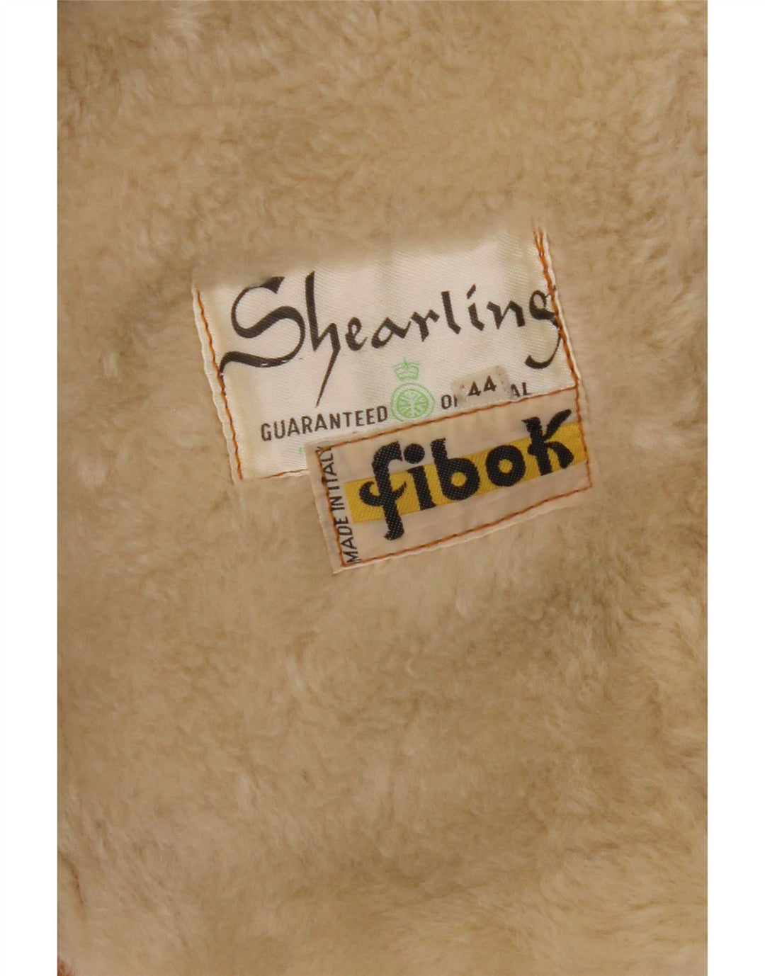 Fibok Veste en peau de mouton pour femme IT 44 Marron moyen