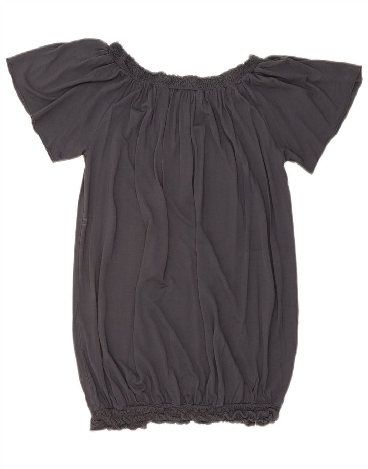 Max & Co. Chemisier Femme UK 12 Gris Moyen Viscose