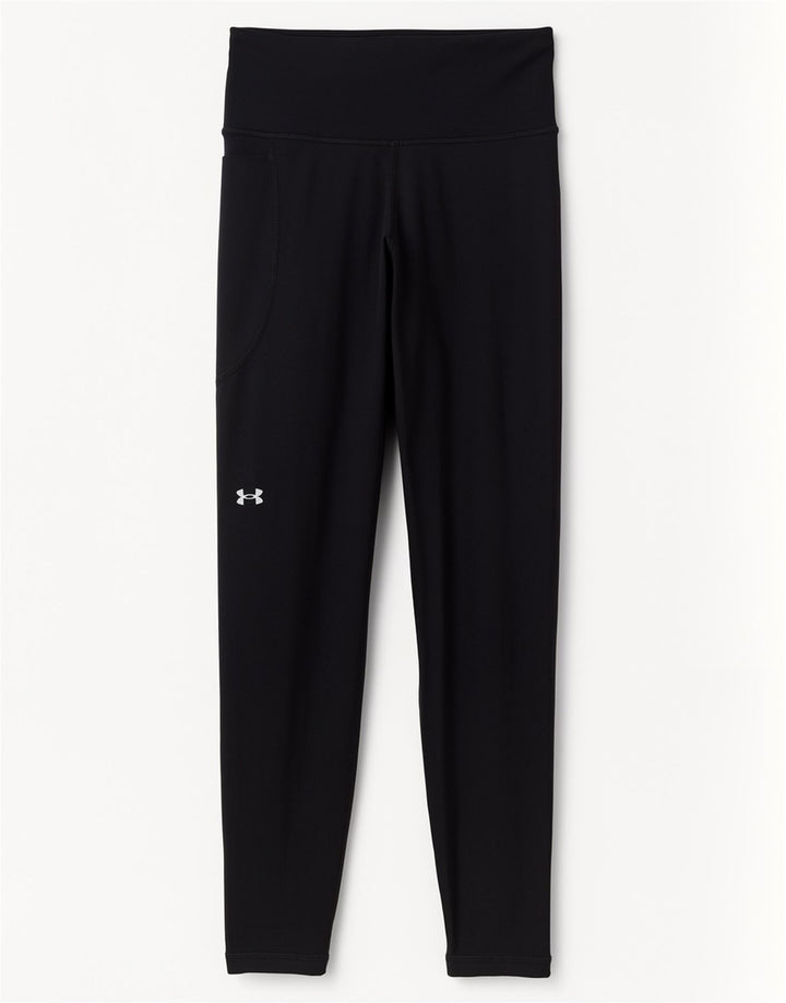 Under Armour Leggings Femme UK 44 Polyester Noir Moyen