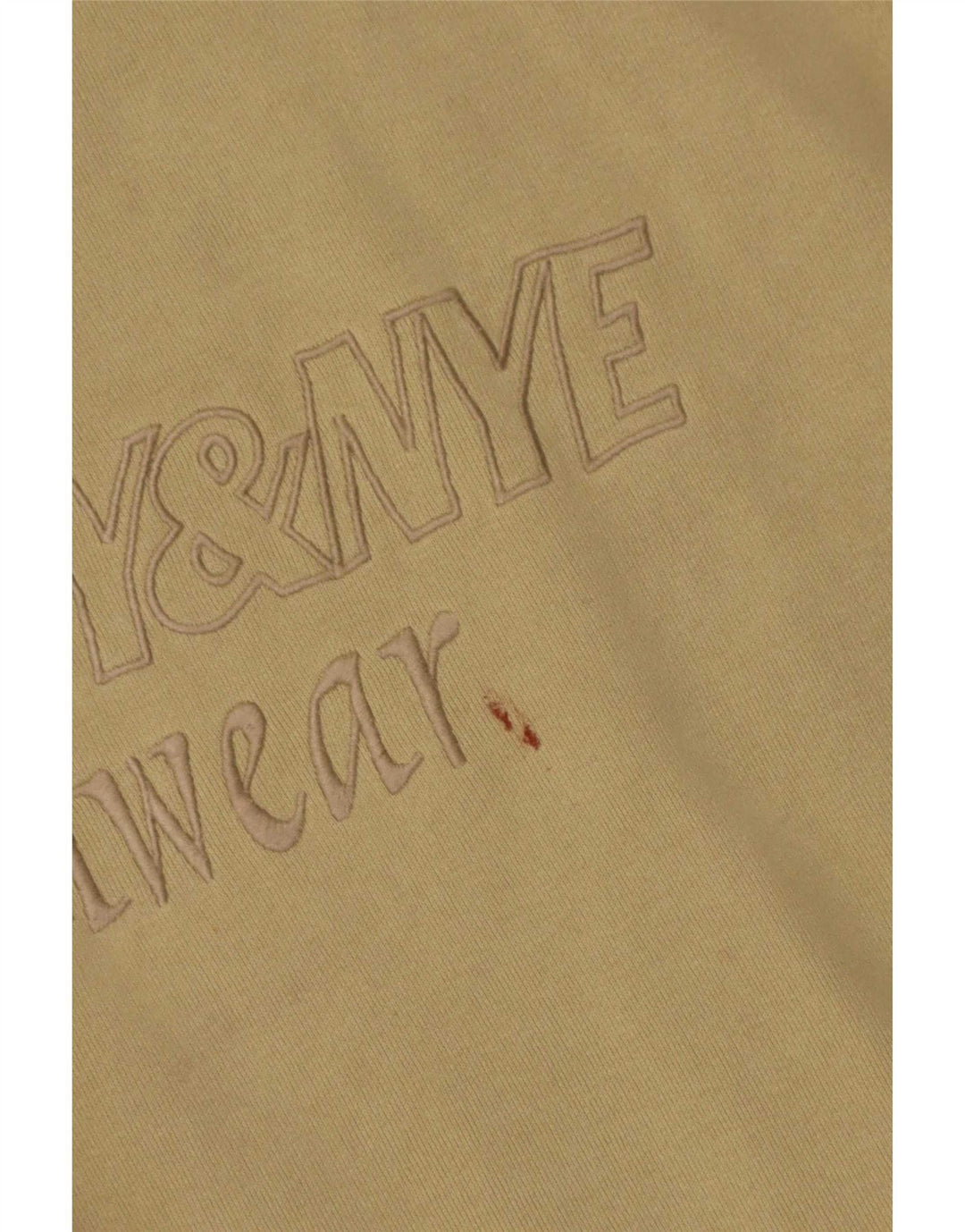Murphy & Nye Sweat-shirt graphique pour homme en coton kaki moyen