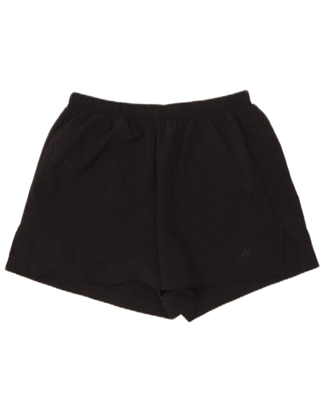 Adidas Short de sport pour femme UK 12 Medium Noir Polyester