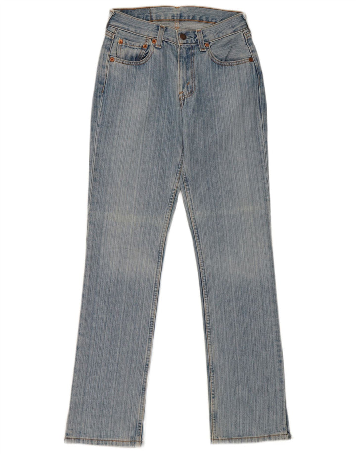 Levi's Jean Droit 595 Femme W27 L32 Bleu Coton
