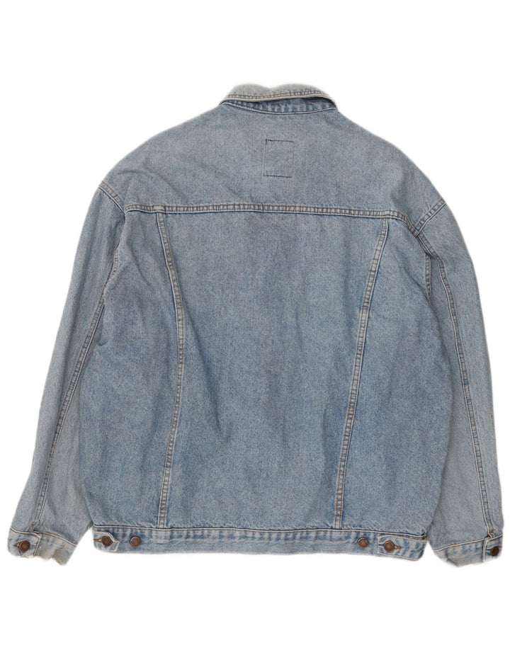 CASSUCI Veste en Jean Homme UK 42 XL Bleu Coton