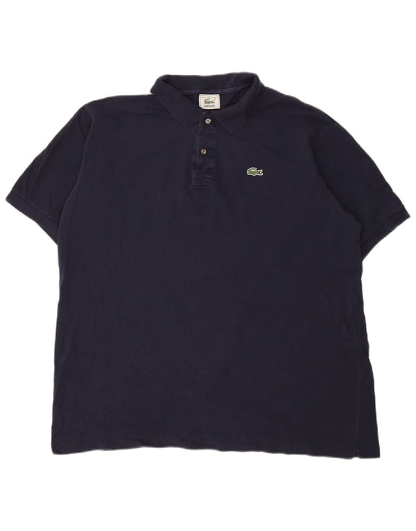 Lacoste Polo Homme Taille 6 XL Bleu Marine Coton