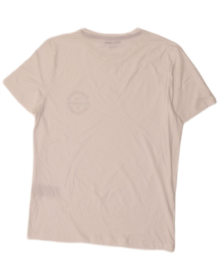 Jack & Jones T-Shirt Homme Grand Blanc Coton