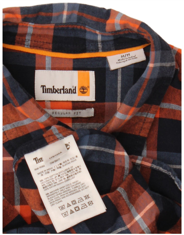 Timberland Chemise à Manches Courtes Regular Fit Homme Bleu Marine Moyen