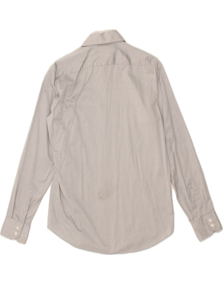 HUGO BOSS Mens Regular Fit Shirt Size 40 15 1/2 Medium Grey Vintage Hugo Boss and Second-Hand Hugo Boss from Messina Hembry 