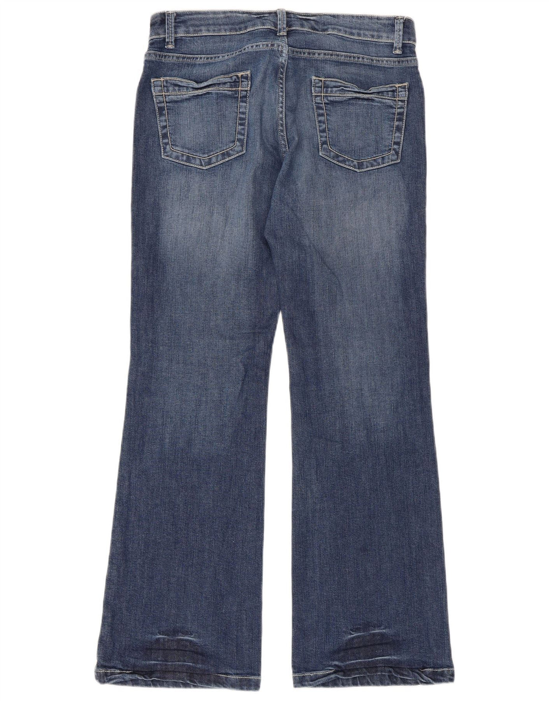 Marks & Spencer Jean bootcut pour femme UK 12 Medium W33 L30 Bleu Coton