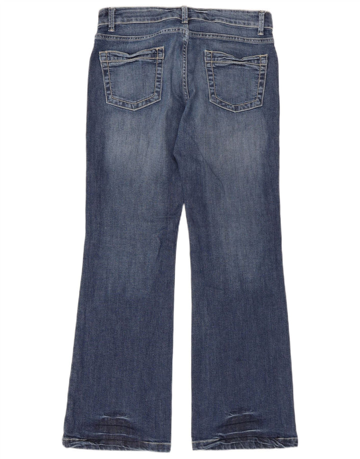 Marks & Spencer Jean bootcut pour femme UK 12 Medium W33 L30 Bleu Coton