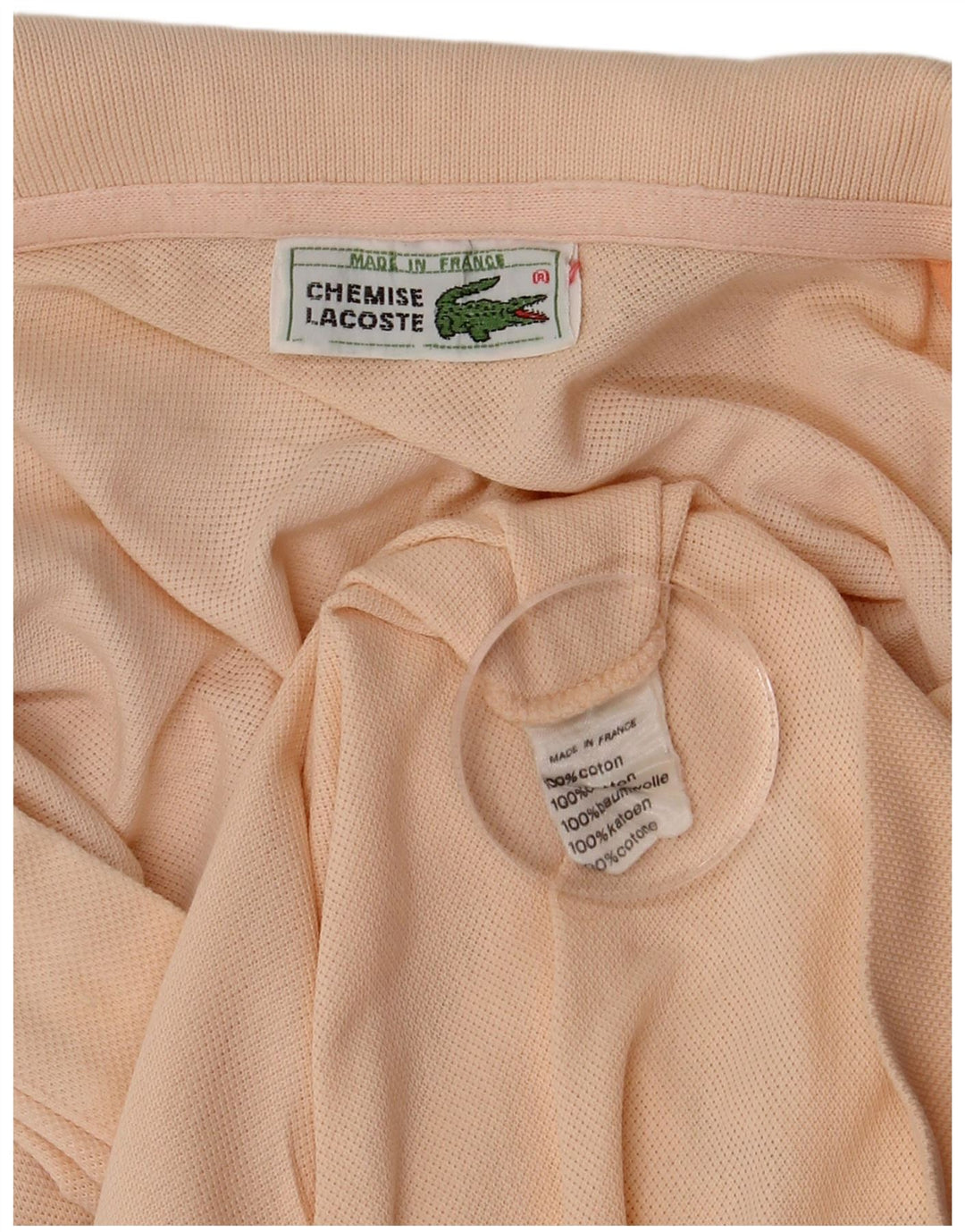 Lacoste Polo Homme Grand Orange Coton