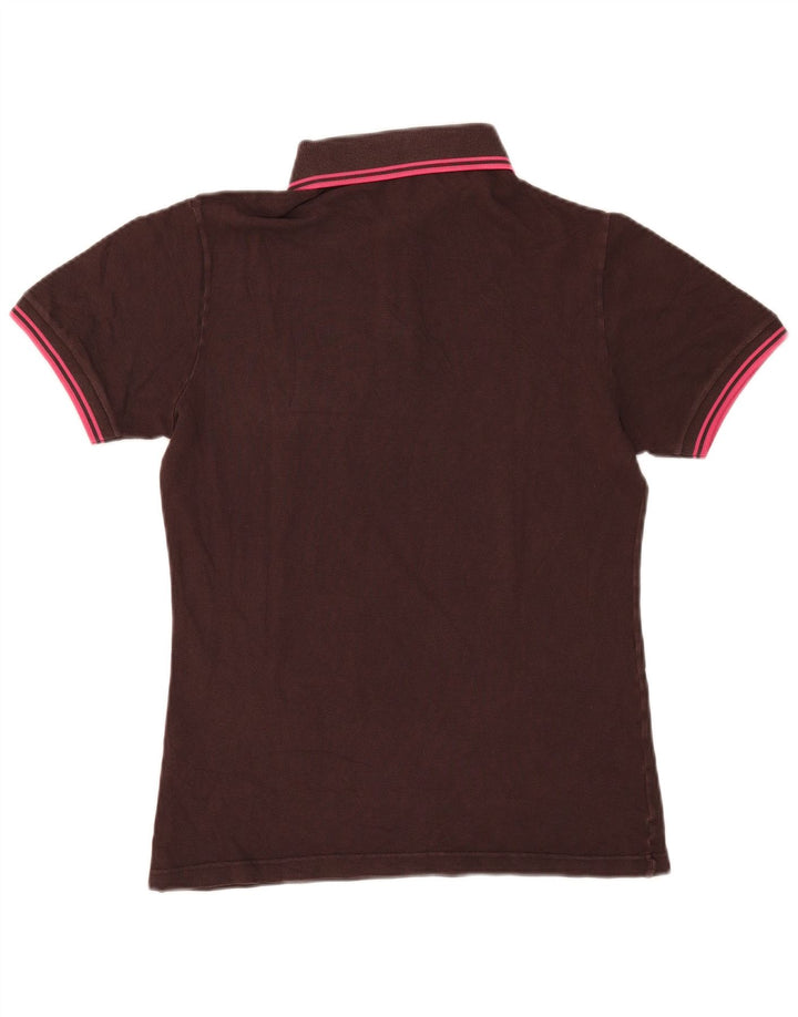 Fred Perry Polo Homme Petit Marron Coton