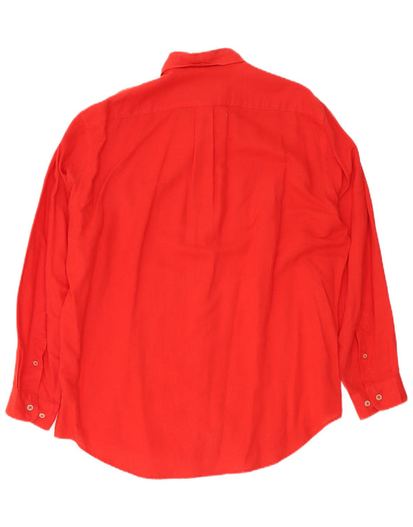 Marlboro Classics Chemise Homme Grand Lin Rouge