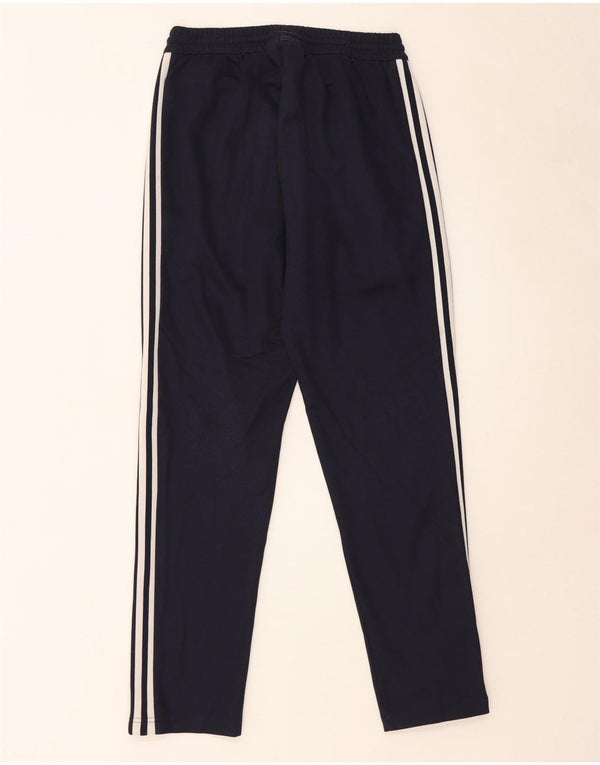 Adidas Pantalon de survêtement pour femme UK 14 Bleu marine moyen en coton
