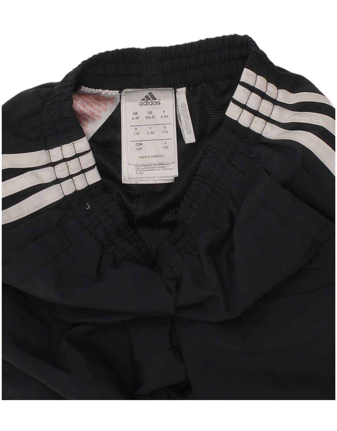 Adidas Pantalon de Survêtement Climalite Garçon 4-5 Ans Gris Polyester