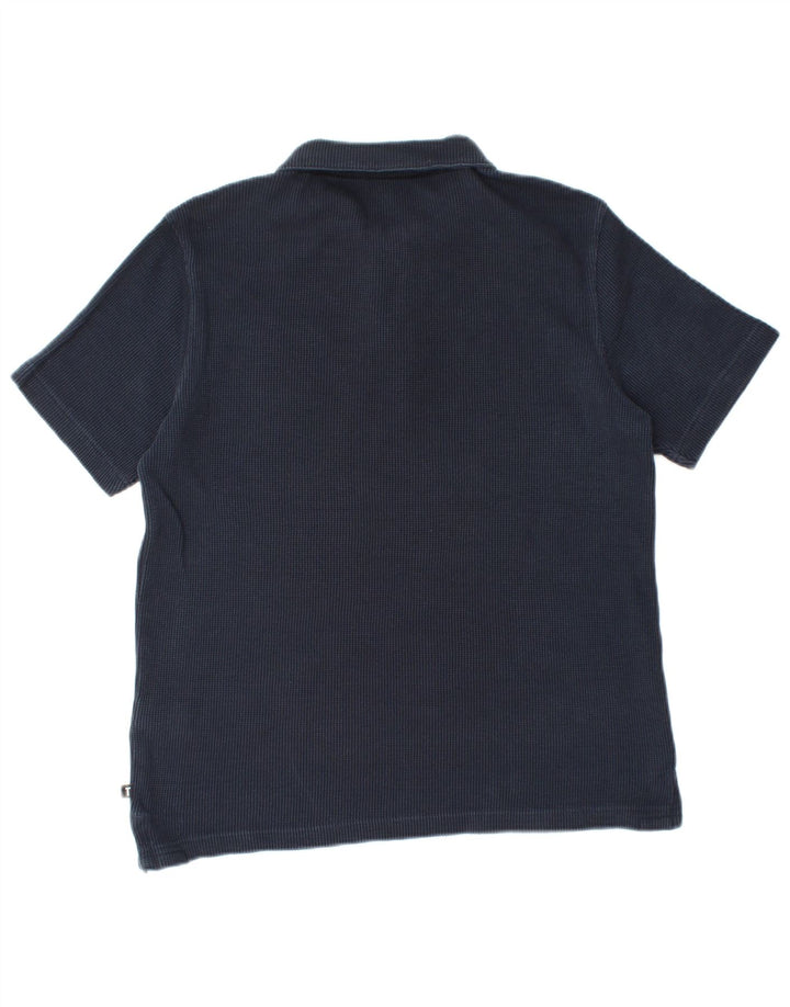 TED BAKER Polo Homme Taille 2 Petit Bleu Marine Coton