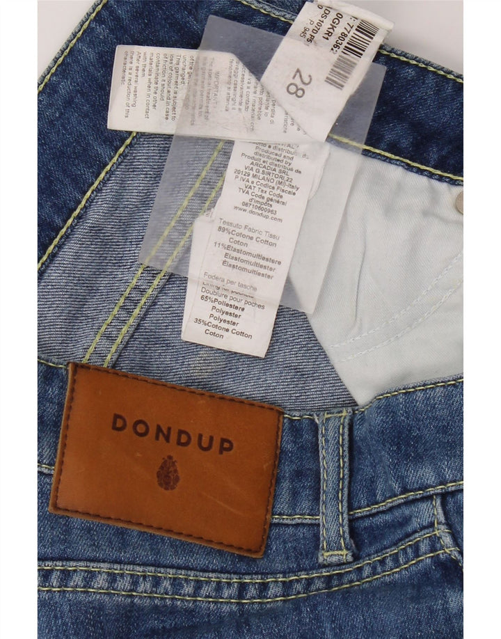 Dondup Jean Slim Femme W28 L28 Bleu Coton
