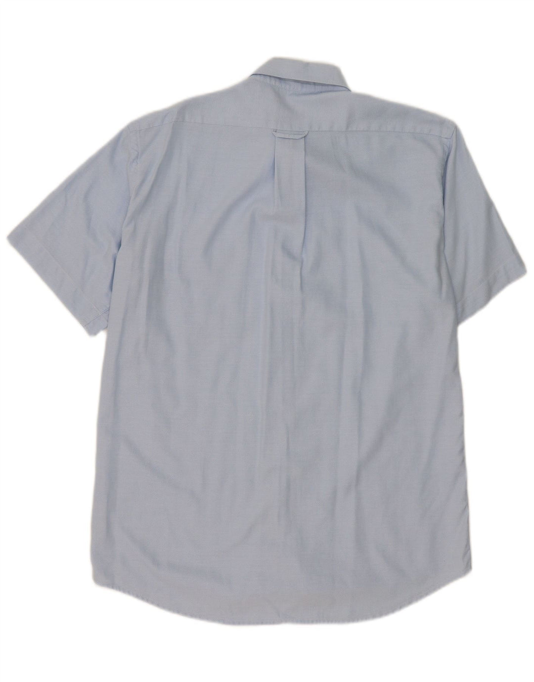Lacoste Chemise à manches courtes pour hommes Taille 40 Coton bleu moyen