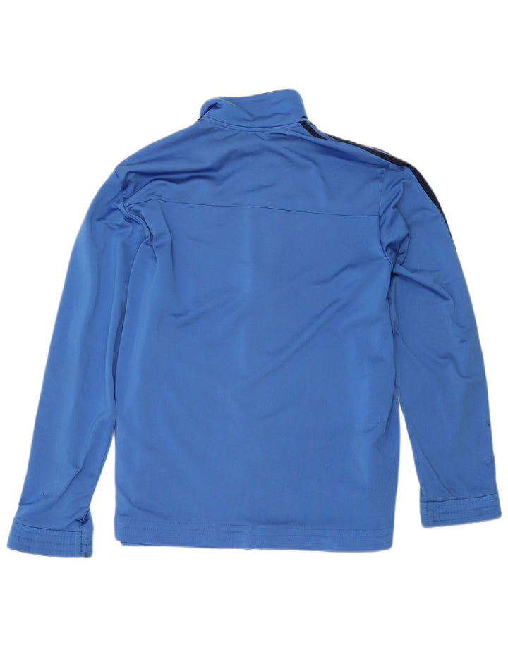 Adidas Veste de survêtement graphique pour homme UK 44/46 Large Bleu Polyester